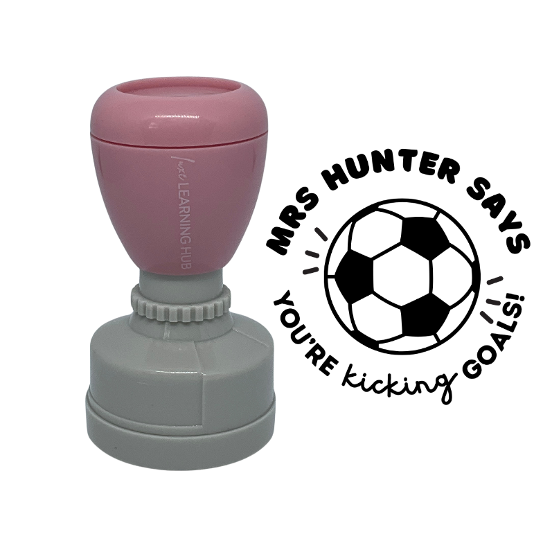 You're Kicking Goals Stamp