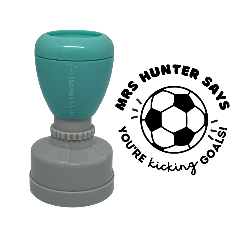 You're Kicking Goals Stamp