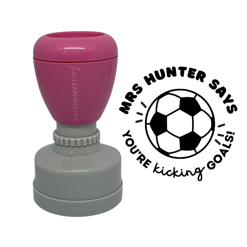 You're Kicking Goals Stamp