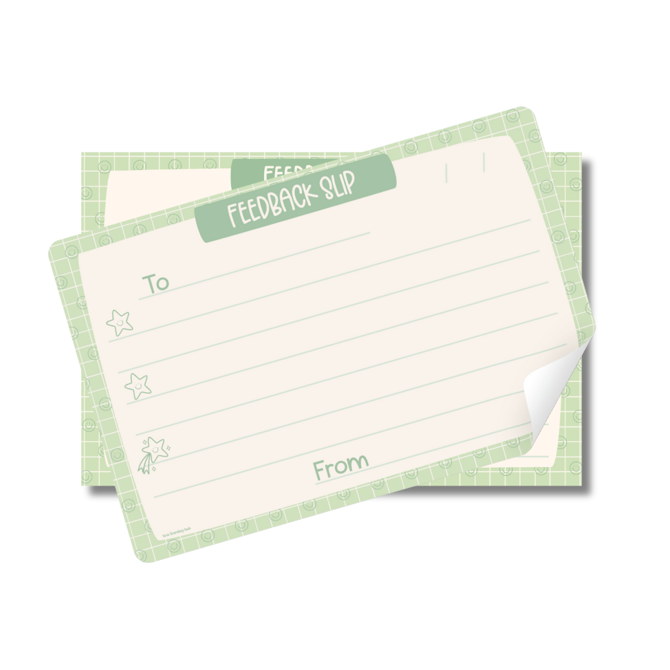 Feedback Slip Fast Feedback Pad
