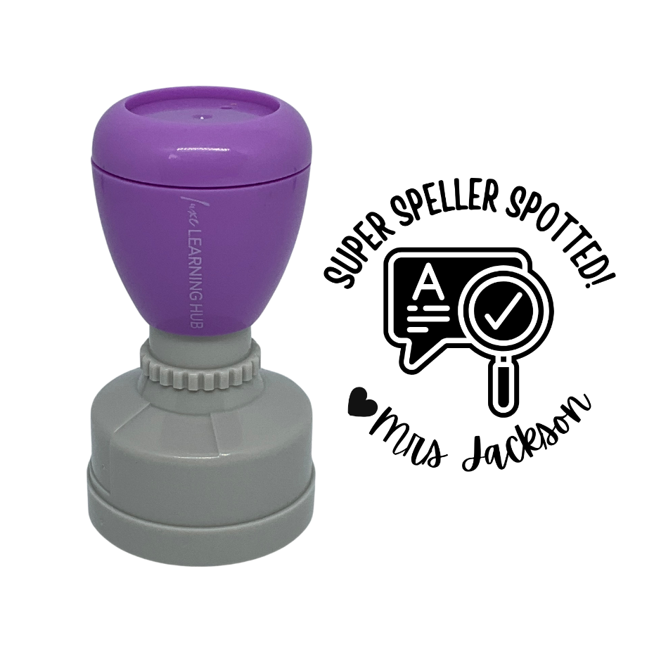 Super Speller Spotted Stamp