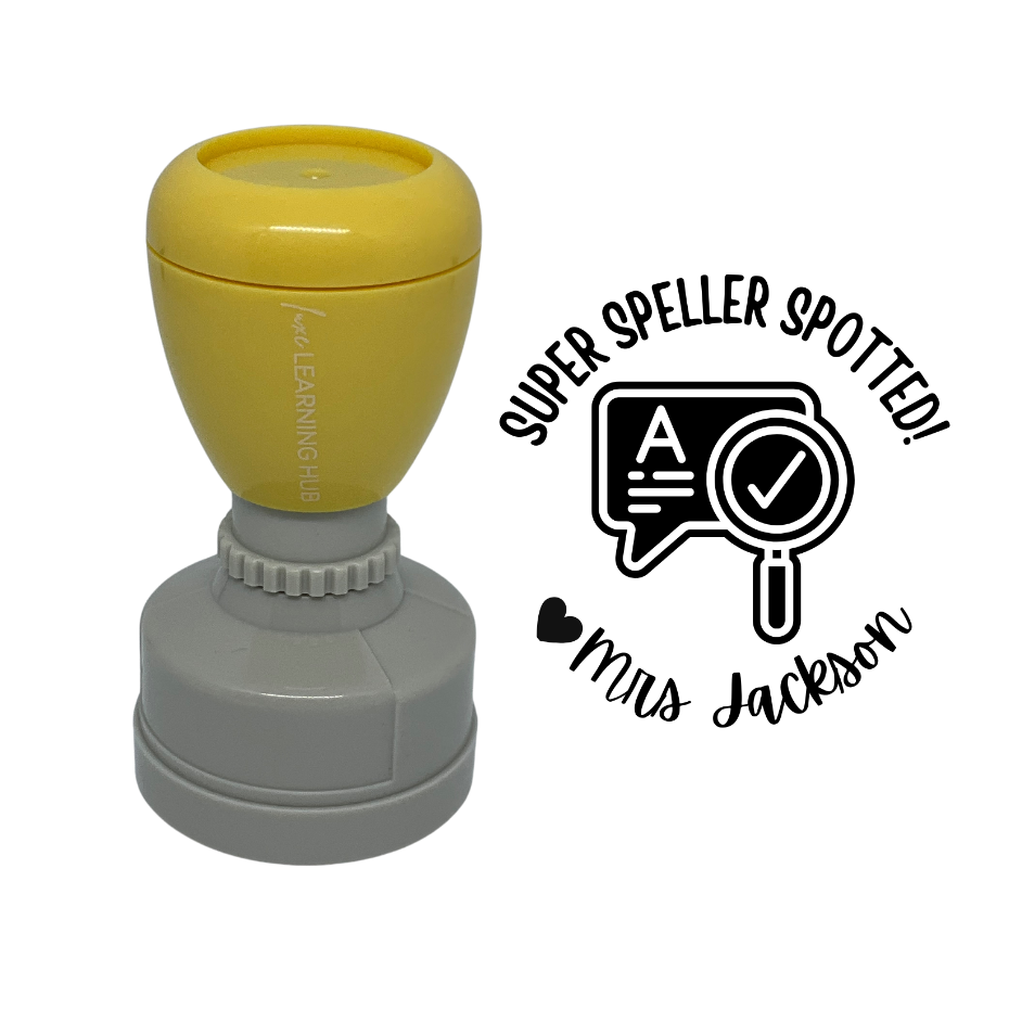 Super Speller Spotted Stamp