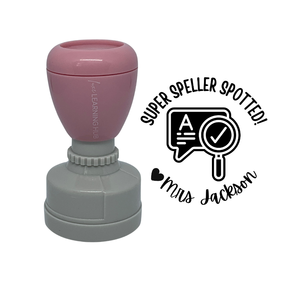 Super Speller Spotted Stamp