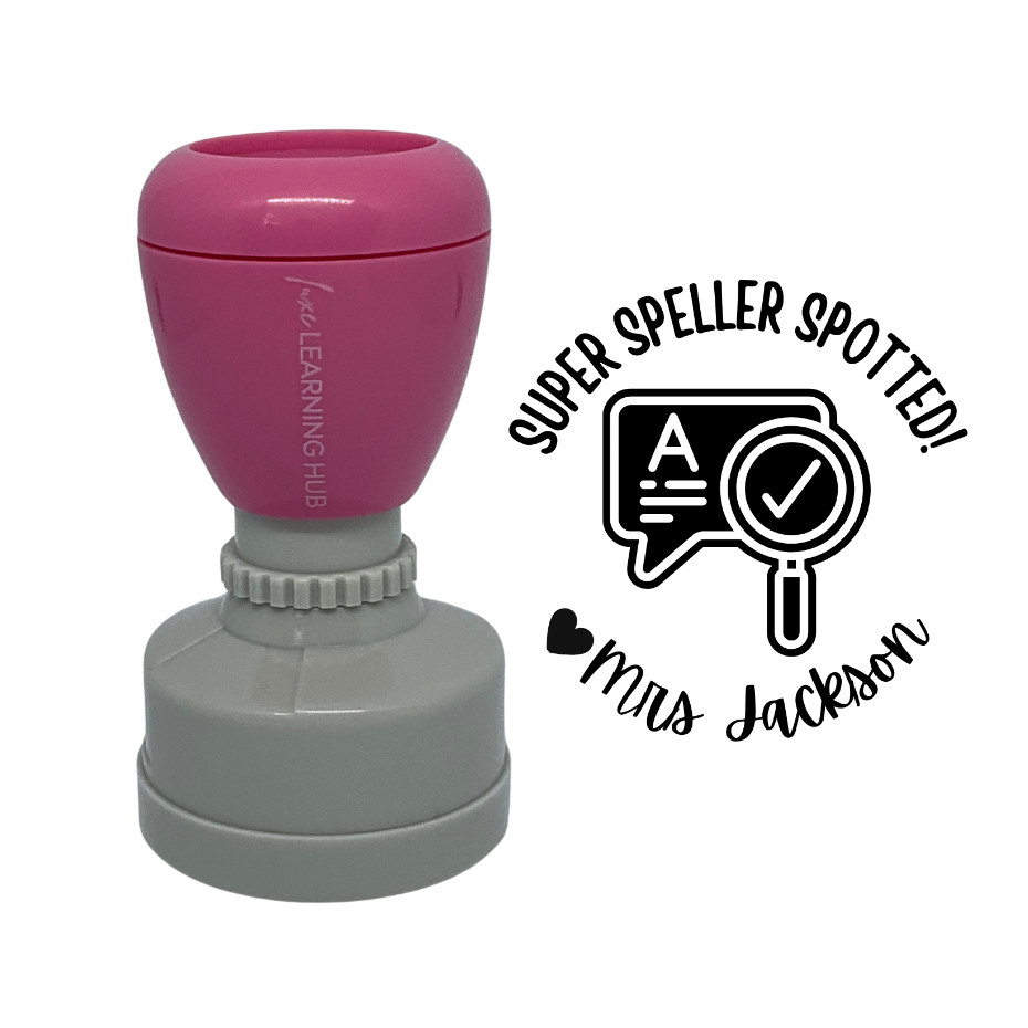 Super Speller Spotted Stamp