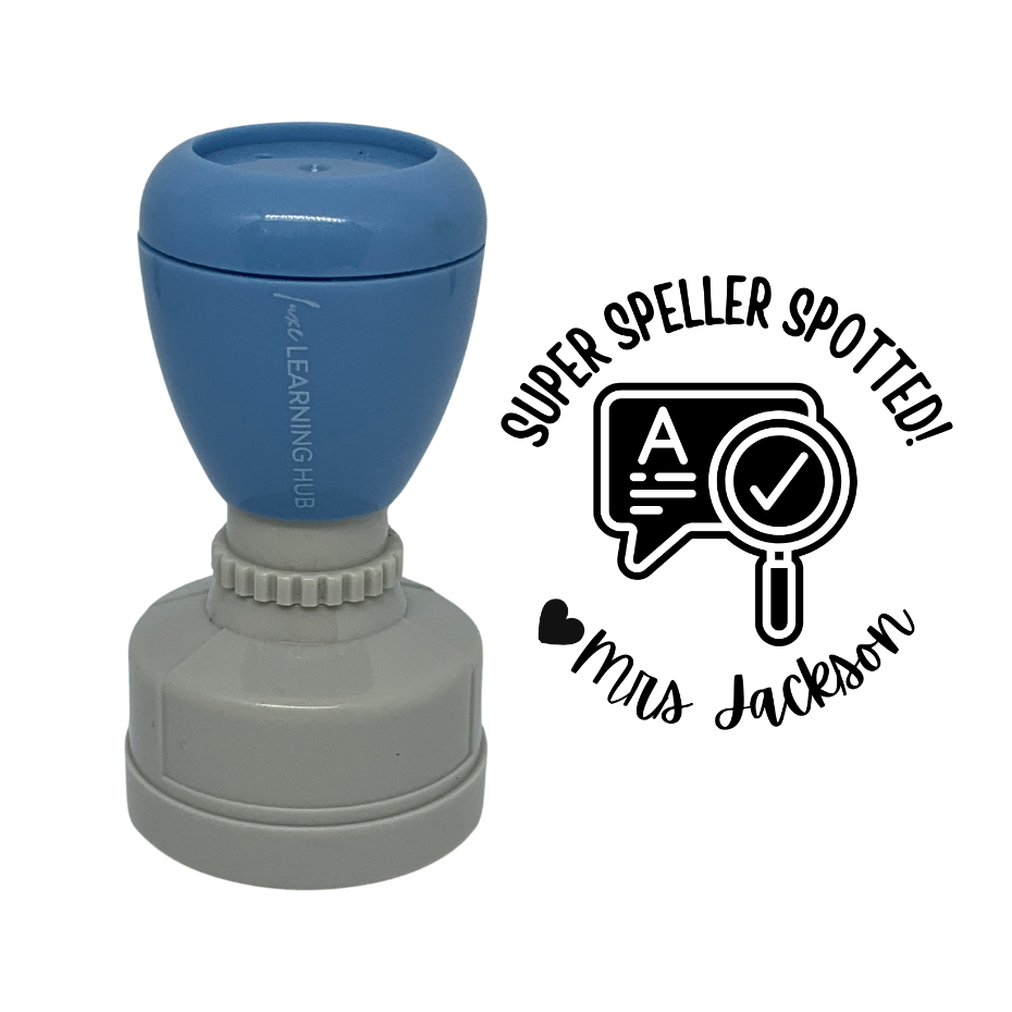 Super Speller Spotted Stamp