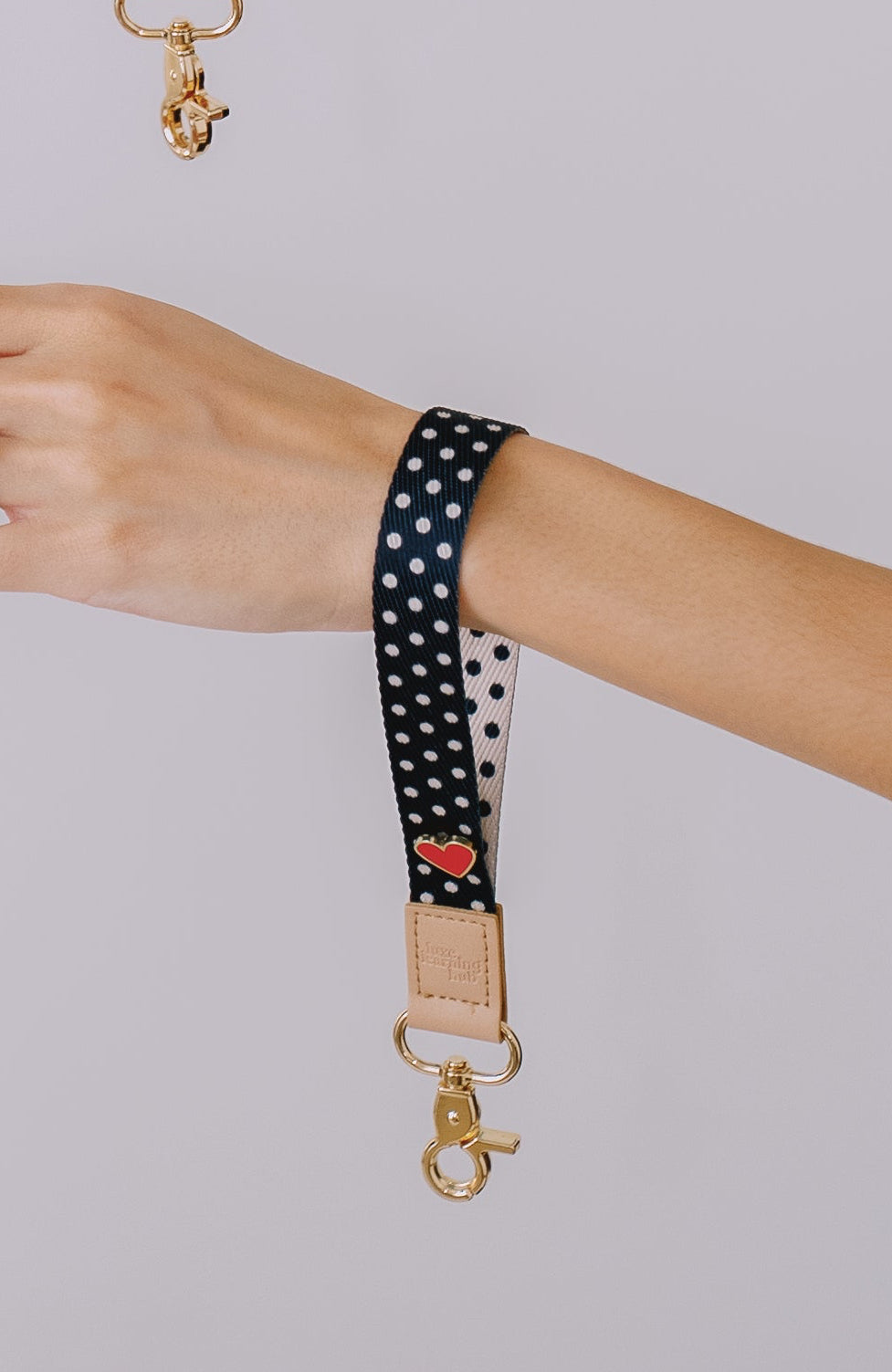 The Polka Dot Wristlet