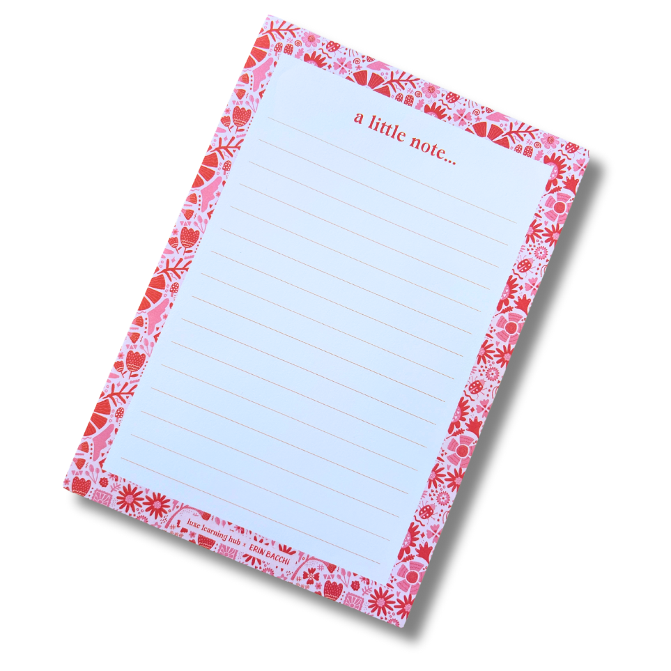 The Petal & Paper A5 Notepad