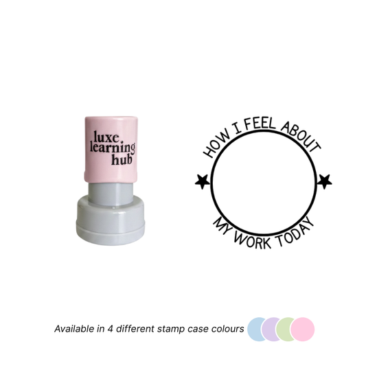 How I Feel About My Work Today Stamp