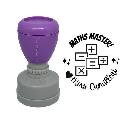 Custom Maths Master Stamp