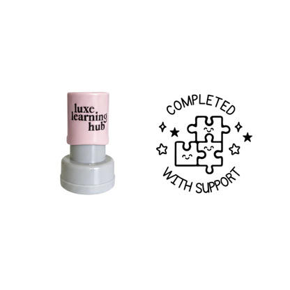 Completed with Support Stamp