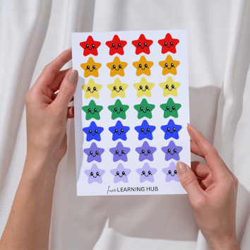 Smiley Stars Sticker Pack
