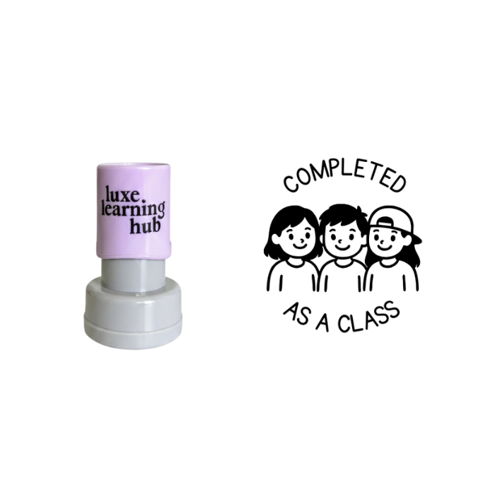 Completed as a Class Stamp