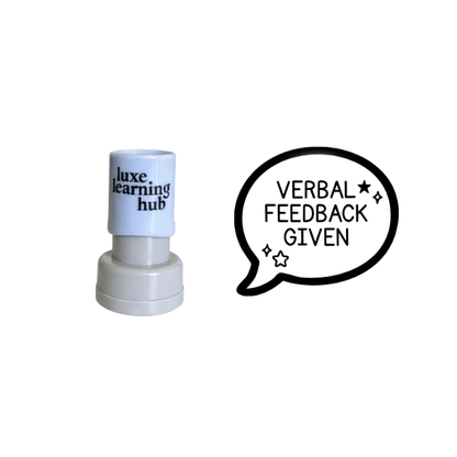 Verbal Feedback Given Stamp