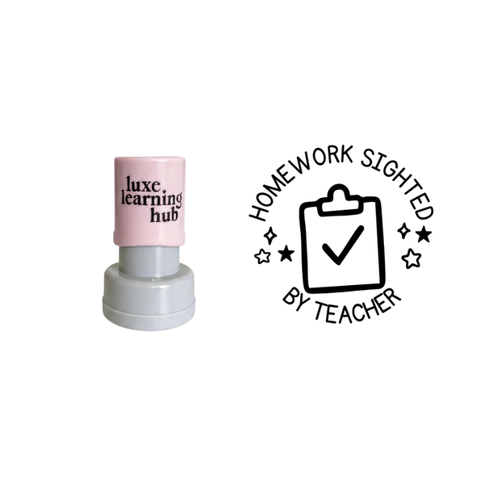 Homework Sighted By Teacher Stamp