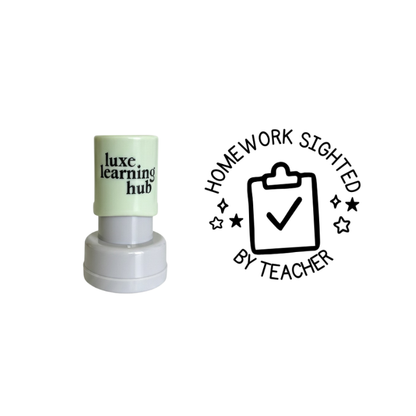 Homework Sighted By Teacher Stamp