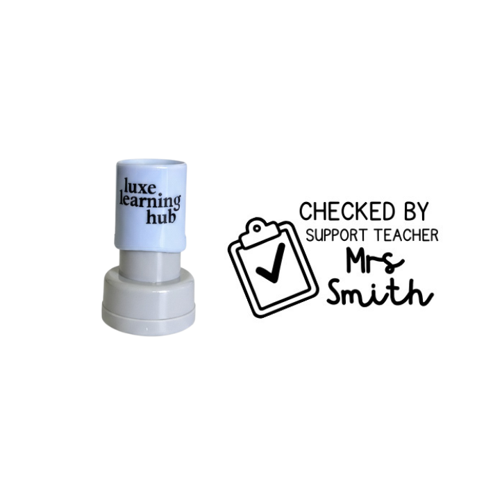 Checked By Teacher Stamp