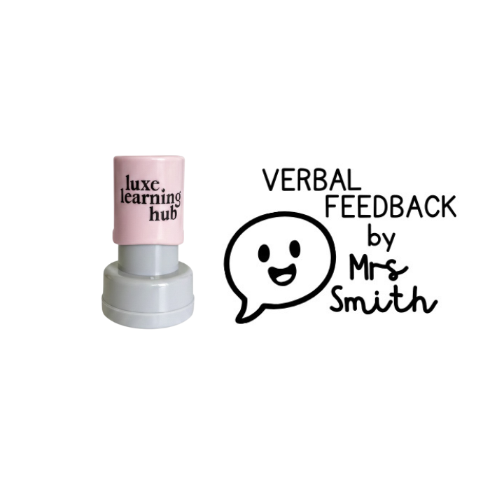 Verbal Feedback Stamp
