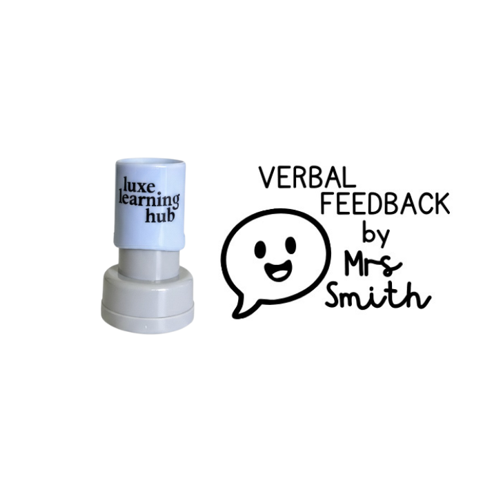 Verbal Feedback Stamp