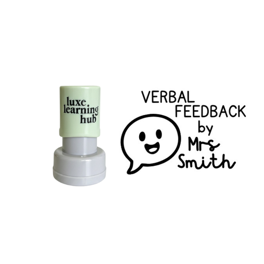 Verbal Feedback Stamp