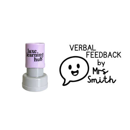Verbal Feedback Stamp