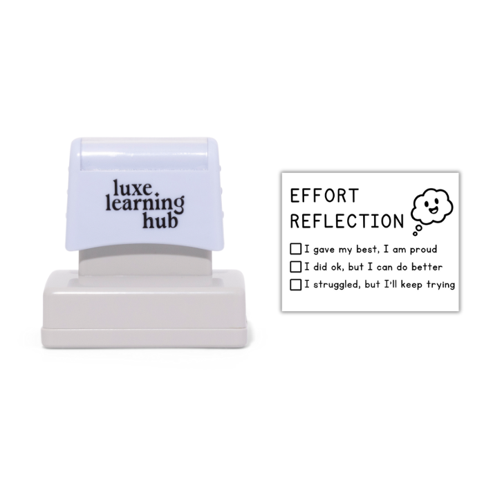 Effort Reflection Stamp