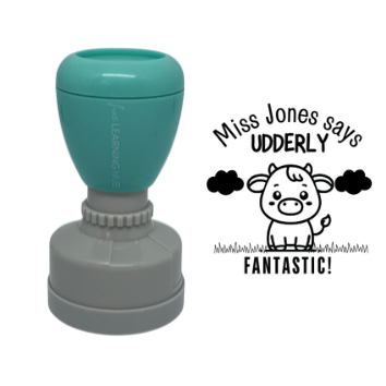 Custom Udderly Fantastic Stamp