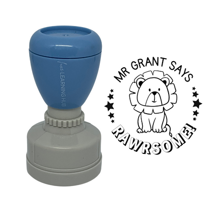 Custom Rawrsome Merit Stamp