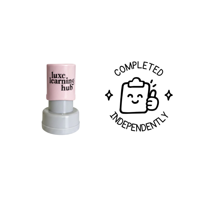 Completed Independently Stamp