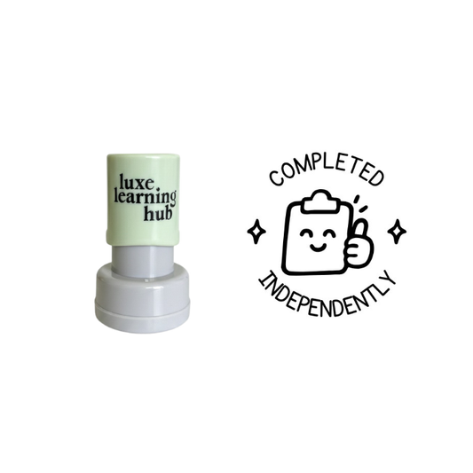 Completed Independently Stamp