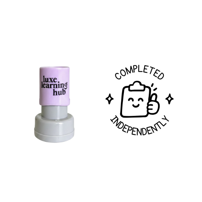 Completed Independently Stamp