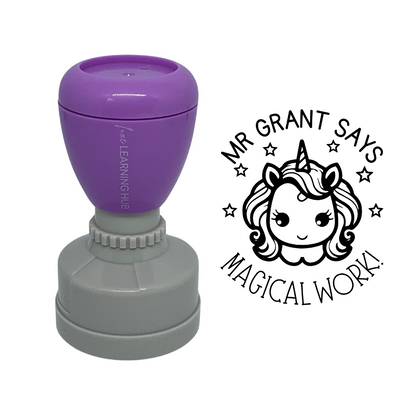 Custom Magical Work Stamp