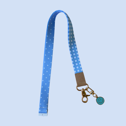 Blue Switch It Up Lanyard