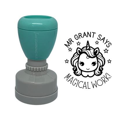 Custom Magical Work Stamp