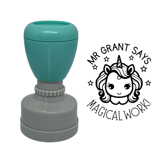 Custom Magical Work Stamp