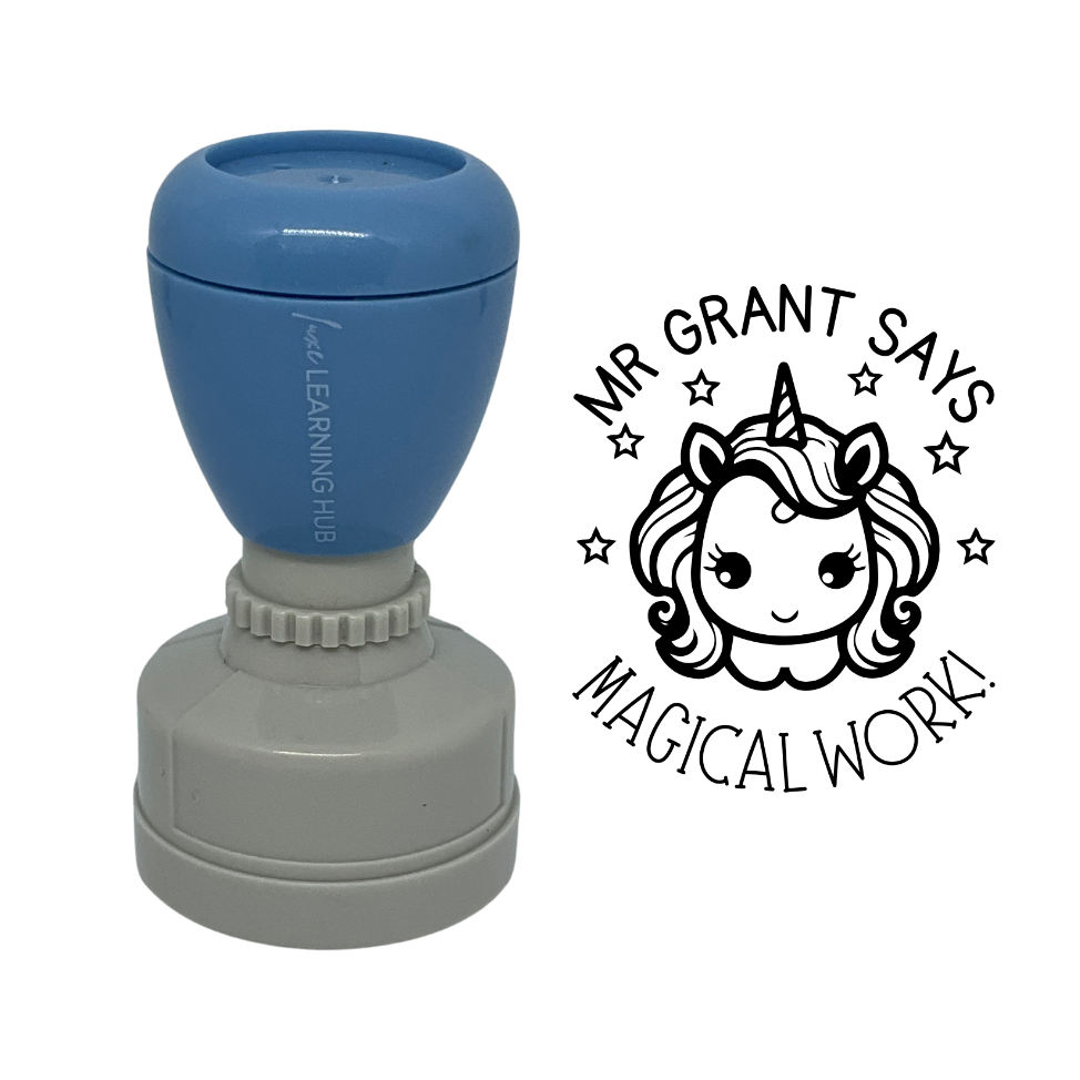 Custom Magical Work Stamp