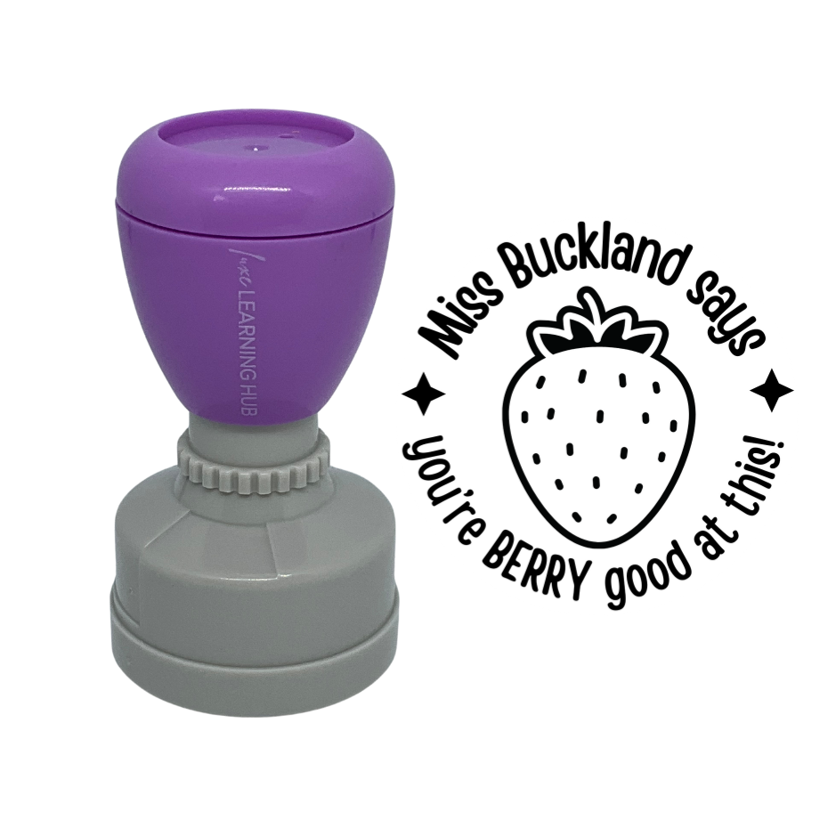 Custom You're Berry Good At This Stamp