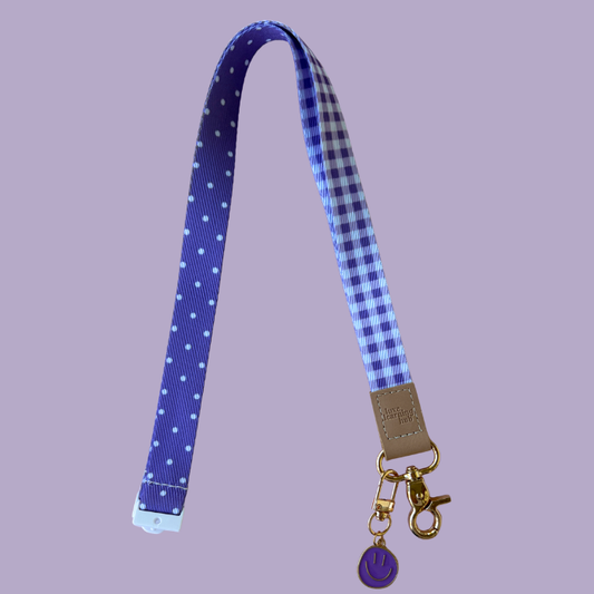 Purple Switch It Up Lanyard