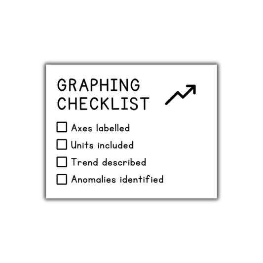 Graphing Checklist Stamp