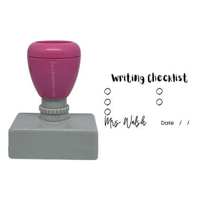 Writing Checklist Stamp