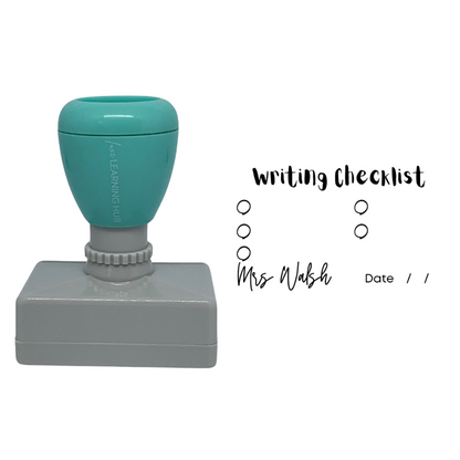 Writing Checklist Stamp