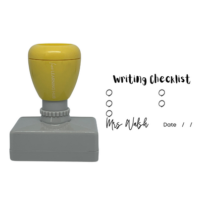 Writing Checklist Stamp