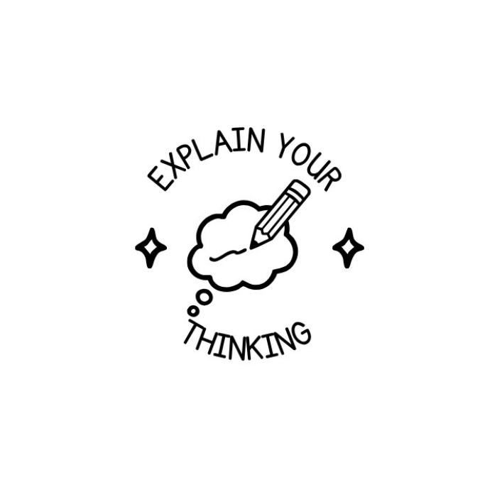 Explain Your Thinking Stamp