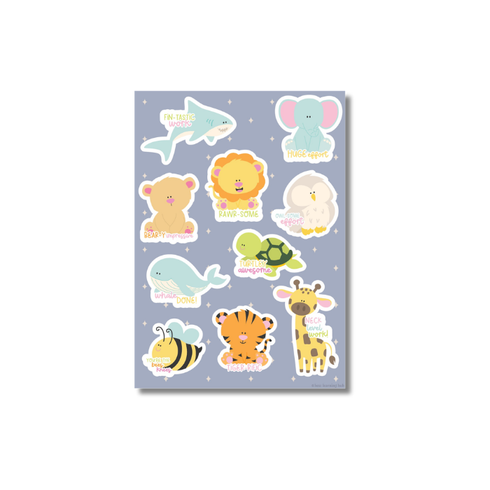 Pocket Pal Punny Animal Sticker Book