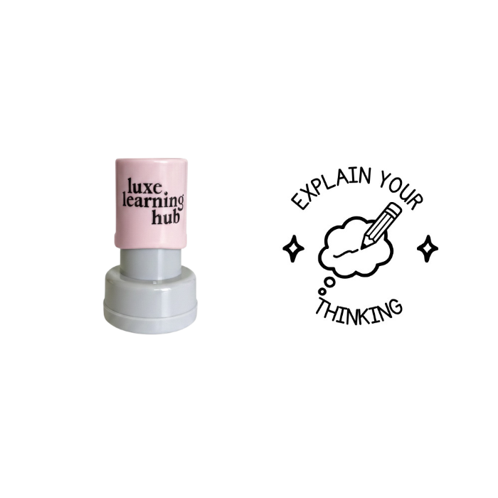 Explain Your Thinking Stamp