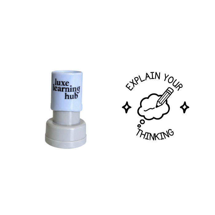 Explain Your Thinking Stamp