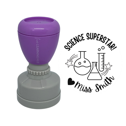 Custom Science Superstar Stamp