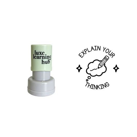 Explain Your Thinking Stamp