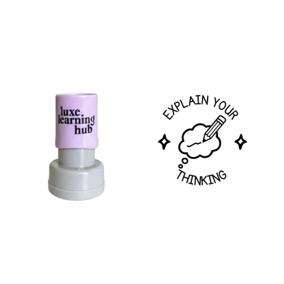 Explain Your Thinking Stamp