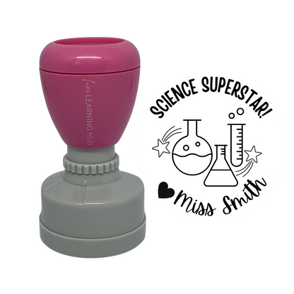 Custom Science Superstar Stamp