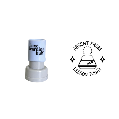 Absent From Lesson Today Stamp